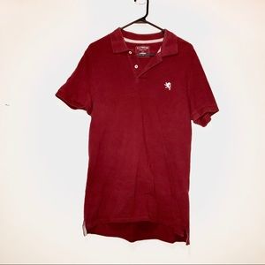 Maroon Express polo L
